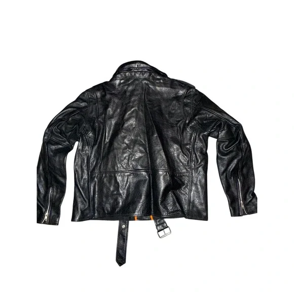 Milwaukee Leather Women's 3XL‎Leather Jacket Zip Liner Biker Retro Punk Belted